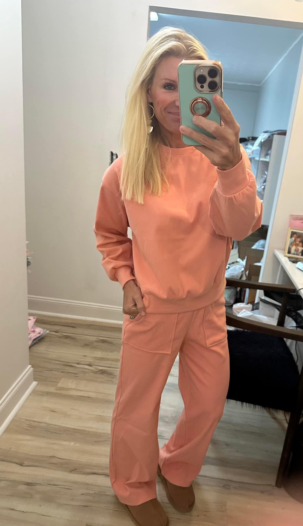 2 piece ribbed set